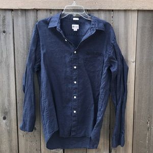 J. Crew men’s linen button down shirt